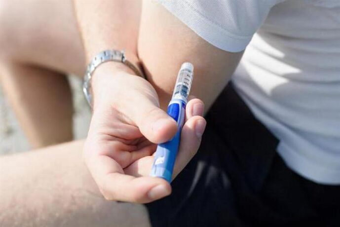 Injection Inviri nel diabete